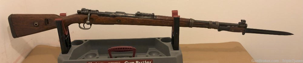 Mauser K98 German 8mm with bayonet-img-0