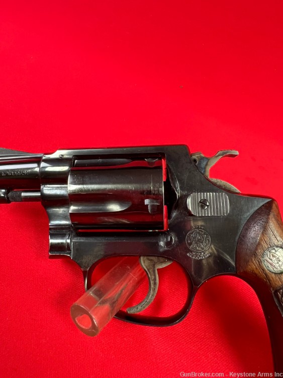 1960's Smith & Wesson 36, NO DASH, .38spl 2" Revolver-img-6