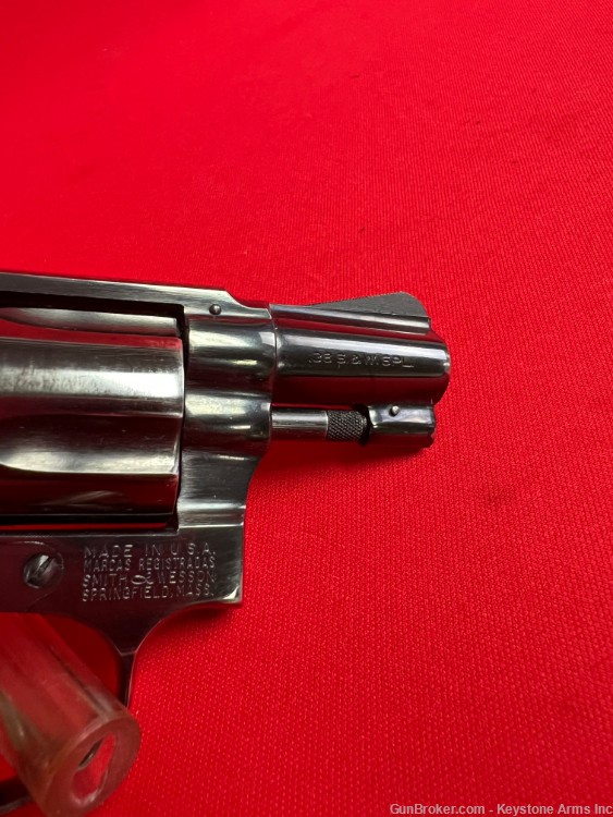 1960's Smith & Wesson 36, NO DASH, .38spl 2" Revolver-img-3