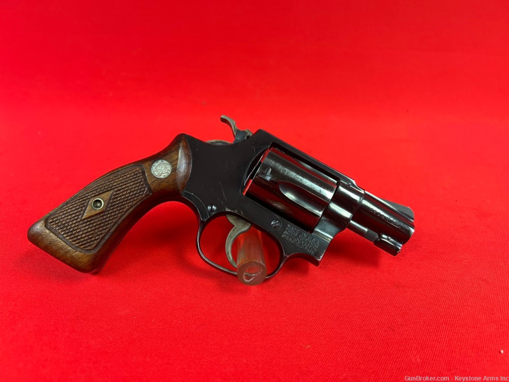 1960's Smith & Wesson 36, NO DASH, .38spl 2" Revolver-img-0