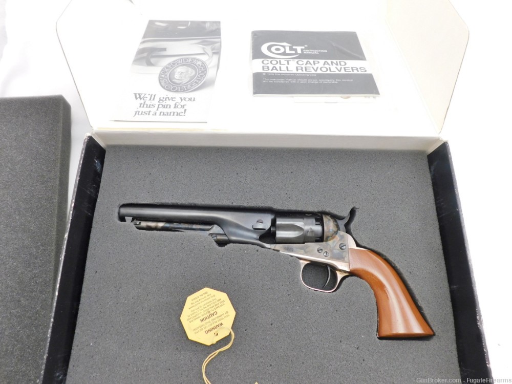 Colt 1862 Pocket Police 2nd Generation Blackpowder NIB-img-0