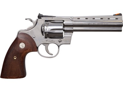 Colt Python 357 Mag/38 Special 6 Rd 5" Recessed Target/Vent Rib Barrel New