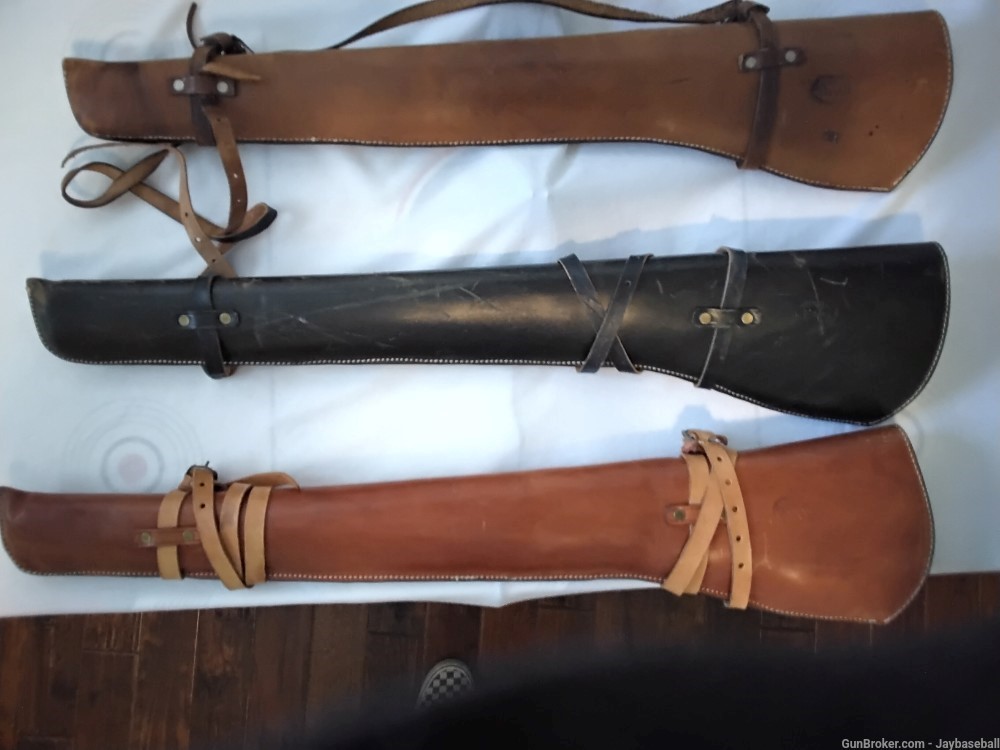 Winchester scabbard leather cases-img-1