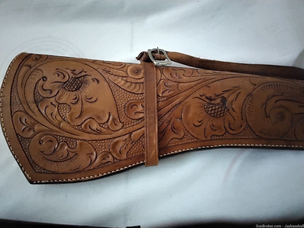 Winchester scabbard leather cases-img-2