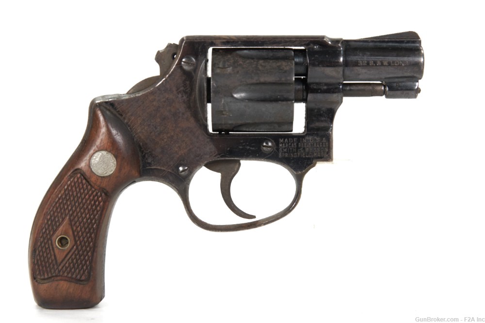 Smith & Wesson 1903 Hand Ejector Model .32 S&W Long Pre-Model 30 Flat Latch-img-0
