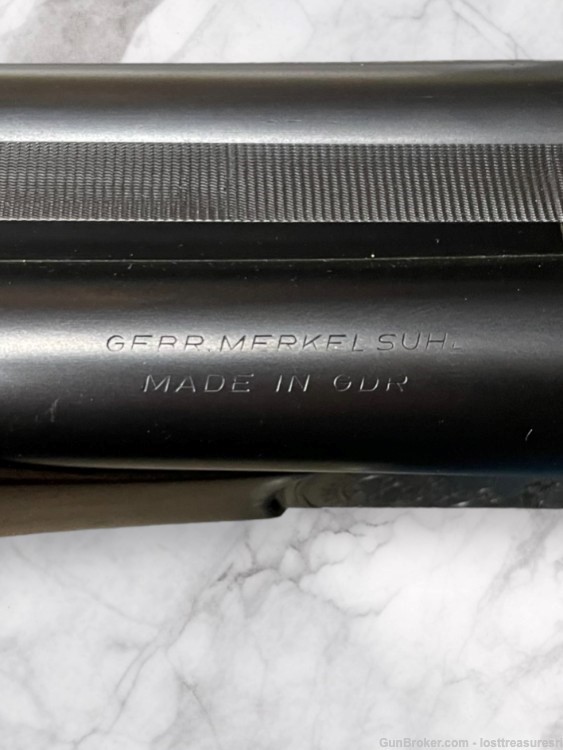 1970's Merkel 147E 12GA Vintage Breakaction Shotgun-img-13