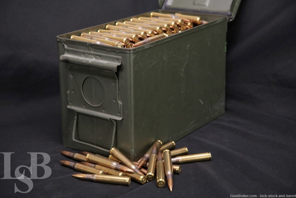 640x .30-06 Springfield Ammunition Greek 150 Grain FMJ Magnetic Bullets-img-0