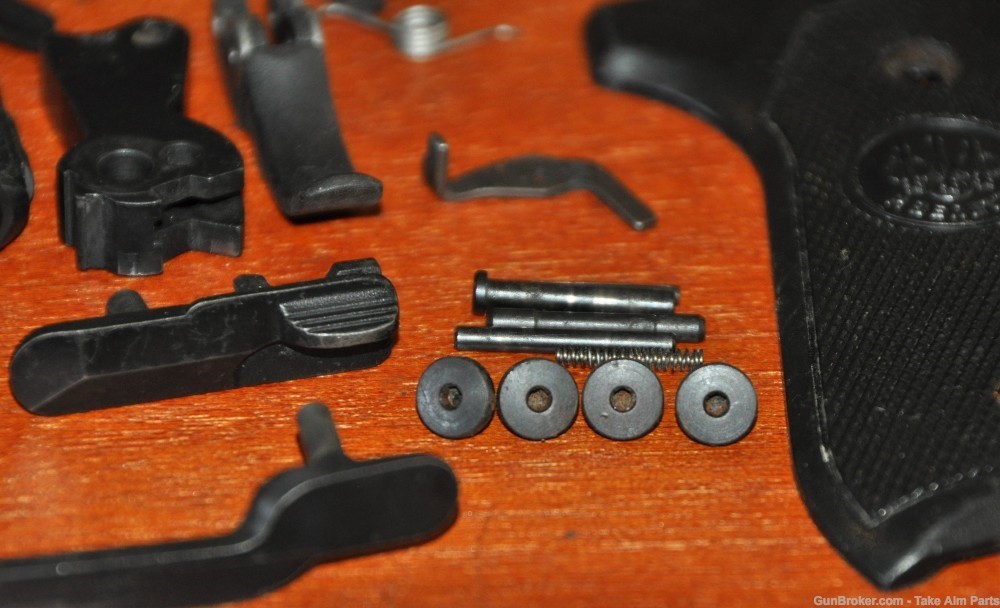 Beretta M9 9mm Grips Trigger Hammer & Parts Lot-img-6