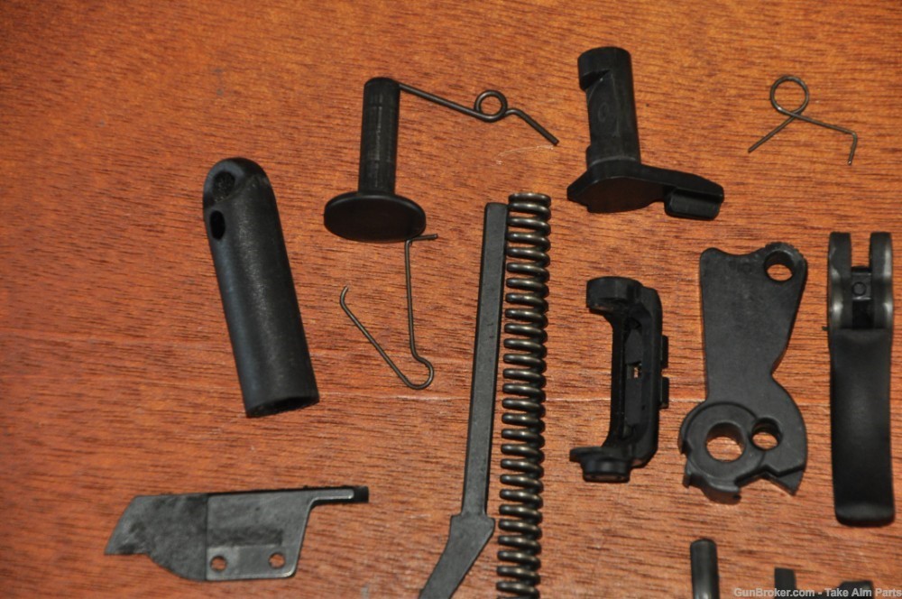 Beretta M9 9mm Grips Trigger Hammer & Parts Lot-img-4