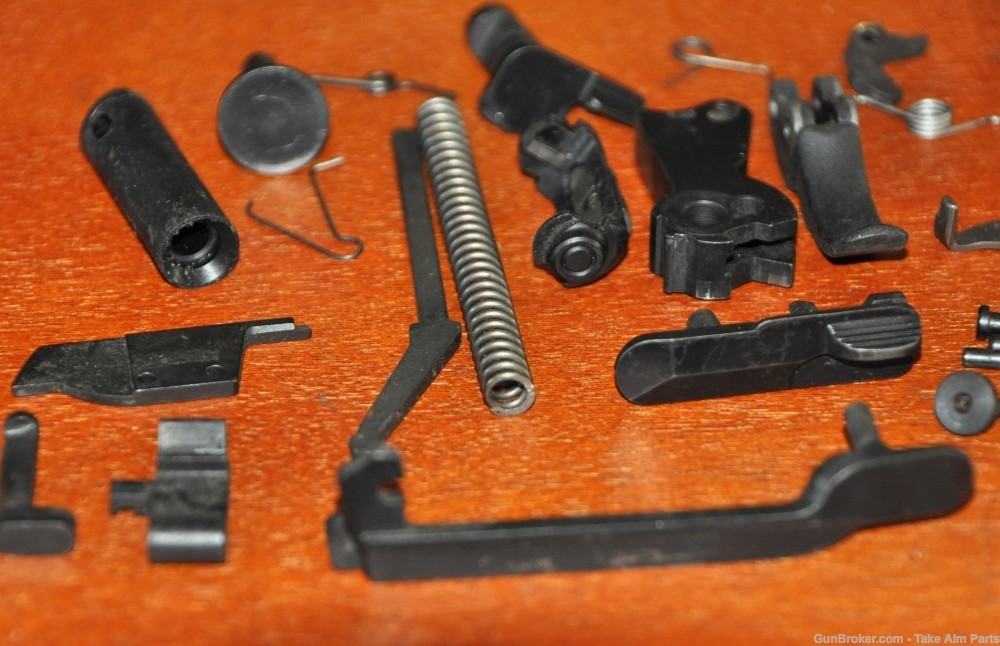 Beretta M9 9mm Grips Trigger Hammer & Parts Lot-img-7