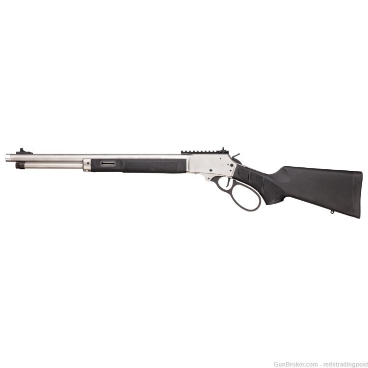 Smith & Wesson 1854 19.25" Barrel 44 Mag Stainless Lever Action Rifle 13812-img-1
