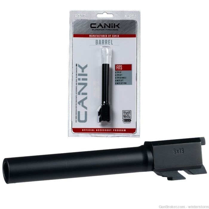 Canik  9 mm Barrel PACN0009 TP9SF, TP9SFT, TP9SA, Mete SFT -img-0