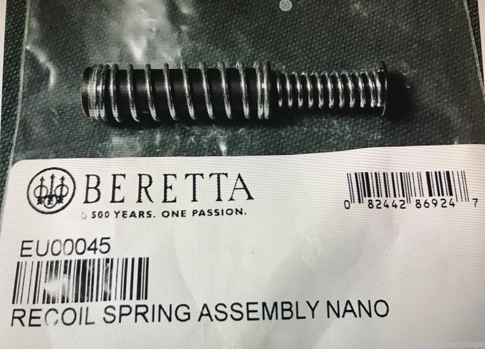 Beretta Factory Recoil Spring Assembly for BU Nano 9mm-img-0