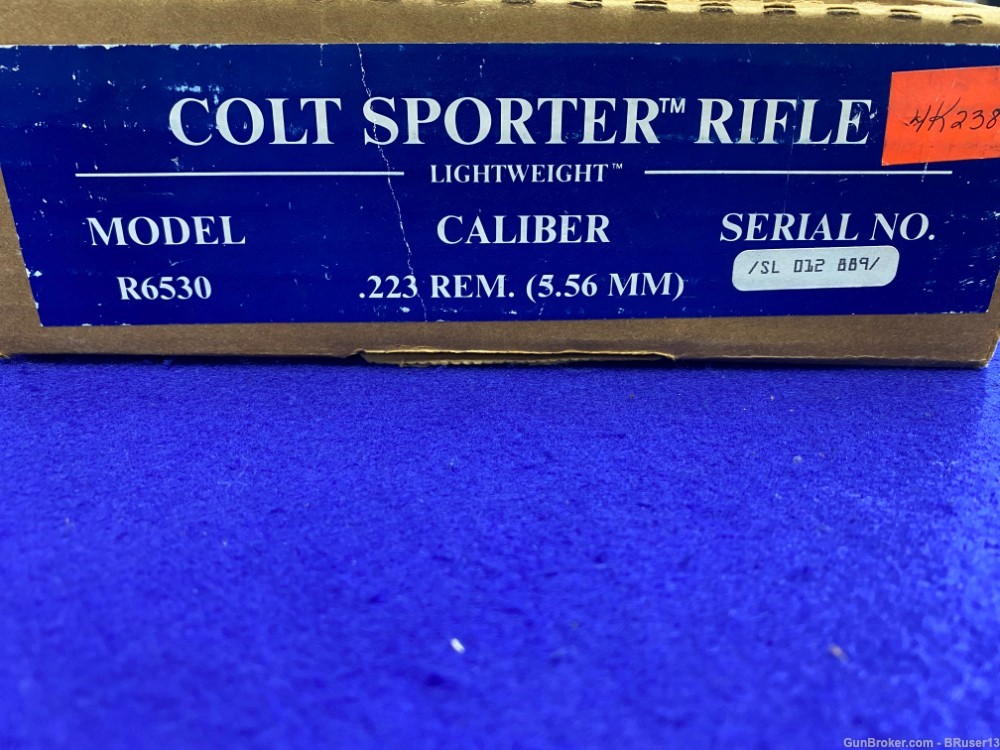 Colt Sporter Lightweight 5.56 Nato Park *COVETED PRE-BAN EXAMPLE W/ BOX*-img-3