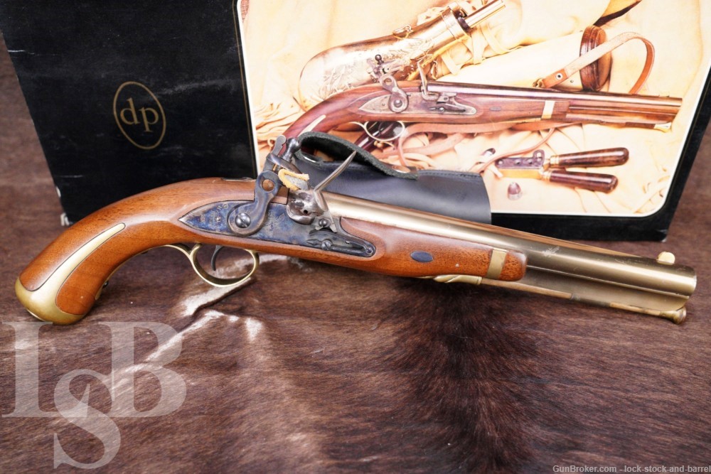 Pedersoli Harpers Ferry Model 1807 .58 Cal Flintlock Pistol ATF Antique-img-0