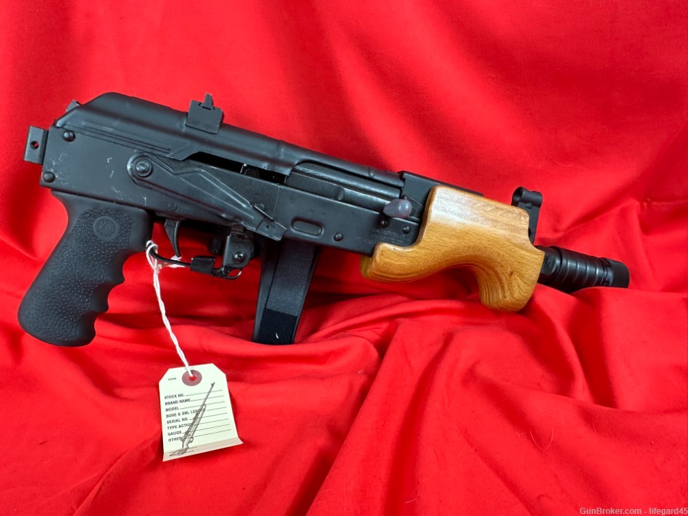 Century Arms - Micro Draco, Pistol 7.62x39! SBT Adj. Coll. FOLDING Brace-img-2