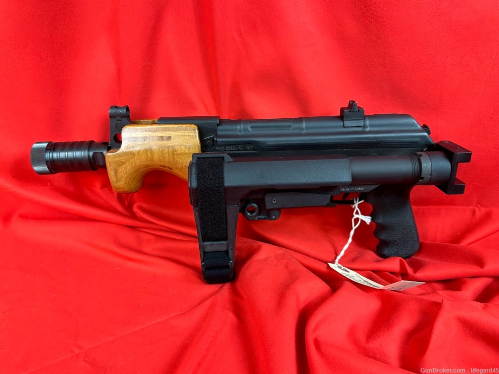 Century Arms - Micro Draco, Pistol 7.62x39! SBT Adj. Coll. FOLDING Brace-img-0