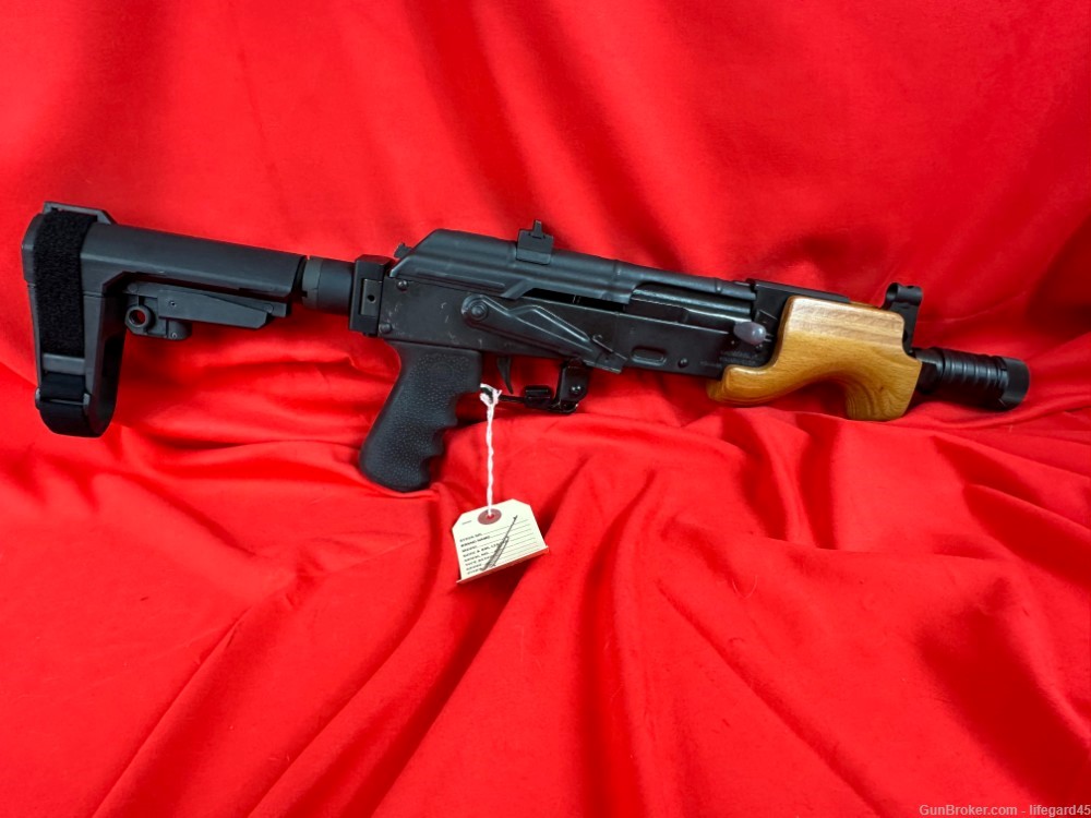 Century Arms - Micro Draco, Pistol 7.62x39! SBT Adj. Coll. FOLDING Brace-img-4