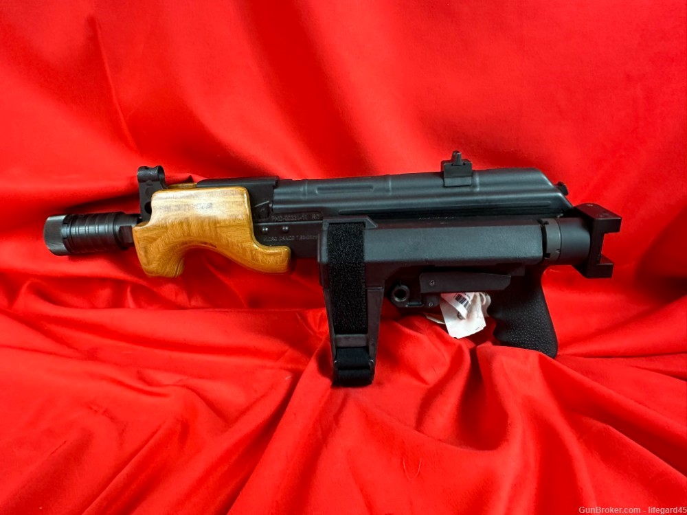 Century Arms - Micro Draco, Pistol 7.62x39! SBT Adj. Coll. FOLDING Brace-img-1