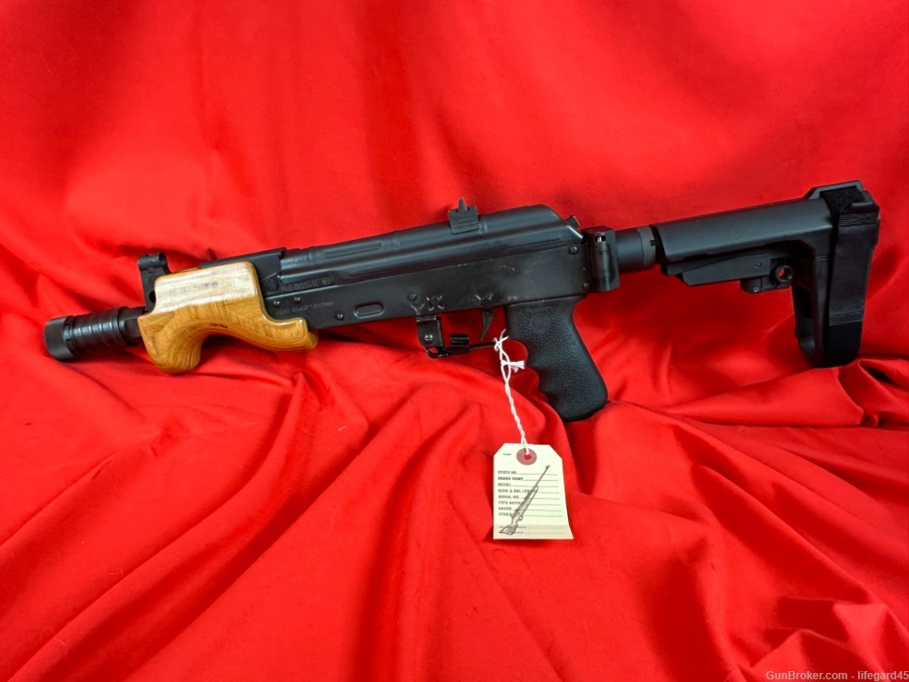 Century Arms - Micro Draco, Pistol 7.62x39! SBT Adj. Coll. FOLDING Brace-img-5