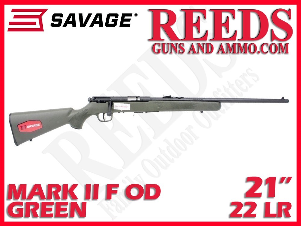 Savage Mark II F OD Green 22 LR 21in 26729-img-0