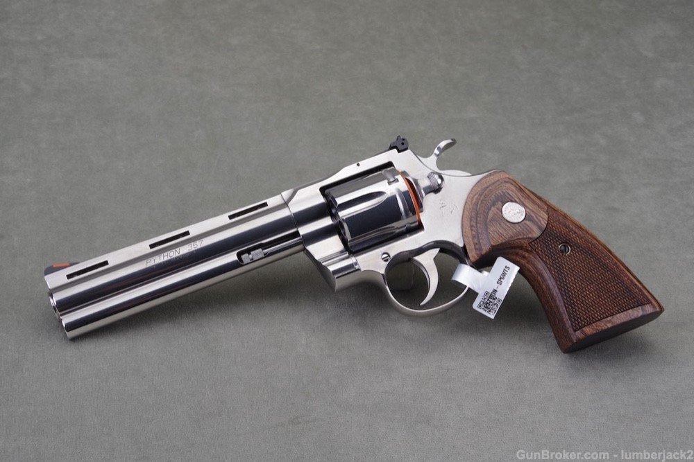 Colt Python SP6WTS 357 Magnum 6'' STS NIB-img-8