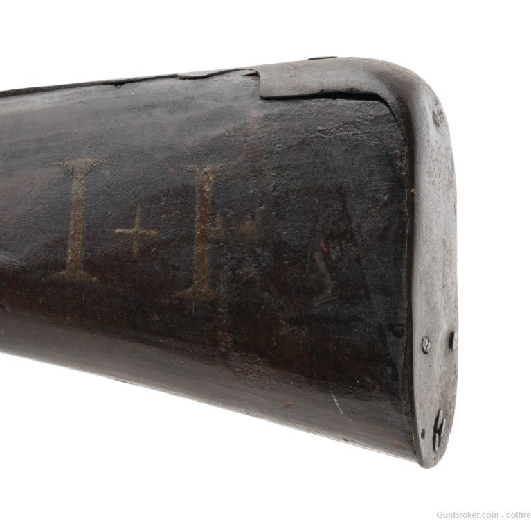 Revolutionary War American Flintlock Musket U.S. marked (AL7503)-img-8