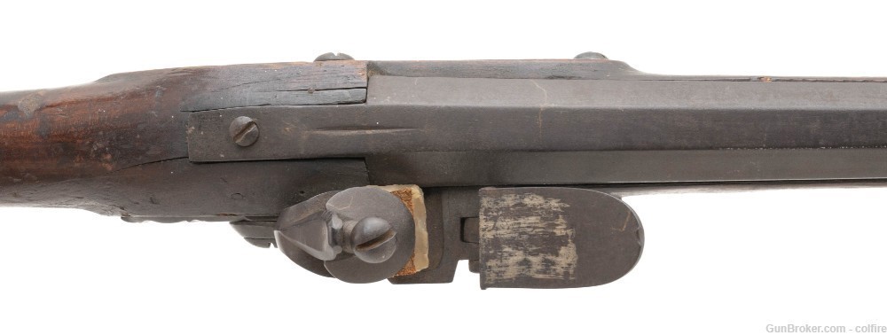 Revolutionary War American Flintlock Musket U.S. marked (AL7503)-img-3