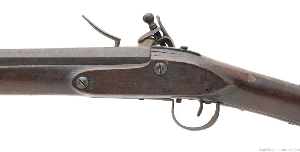 Revolutionary War American Flintlock Musket U.S. marked (AL7503)-img-6