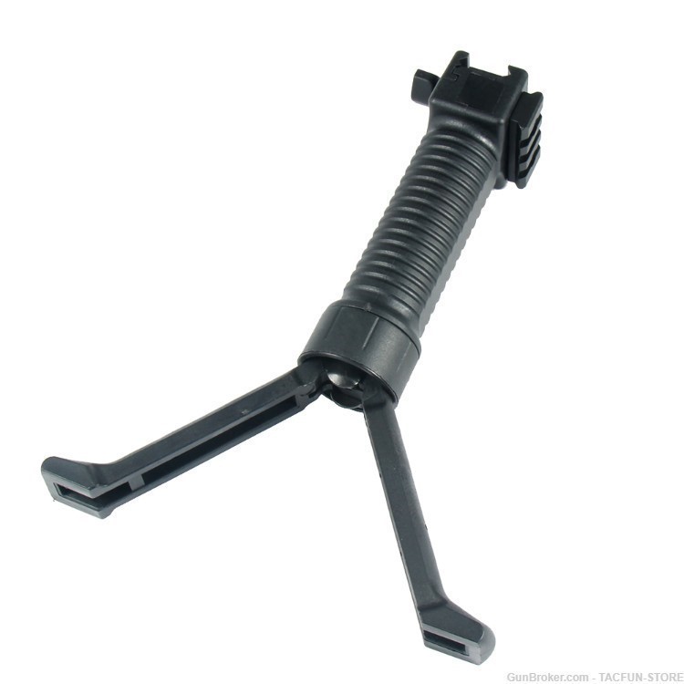 Standard Rail Vertical Fore-Grip Bipod System for 20mm Rail-img-2