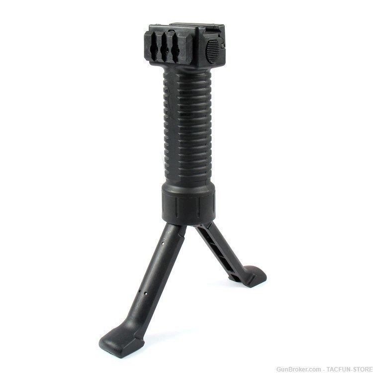 Standard Rail Vertical Fore-Grip Bipod System for 20mm Rail-img-0
