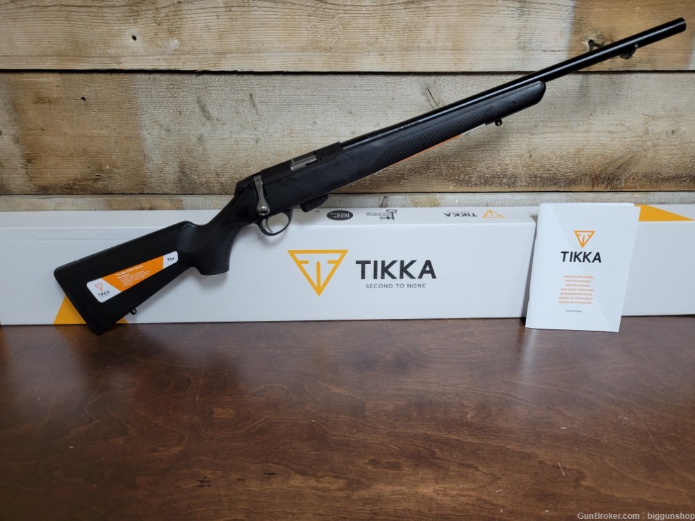 New Tikka T1X 17HMR 20"bbl Blued JRT1X309 -img-1