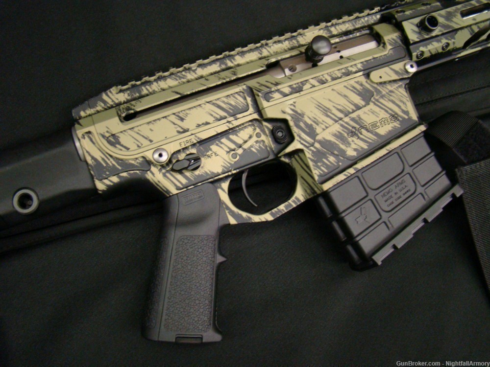 Nemo Arms Omen Watchman .300 Win Mag AR 24" TB Rifle 14rd Camo OMENW-G324CF-img-5
