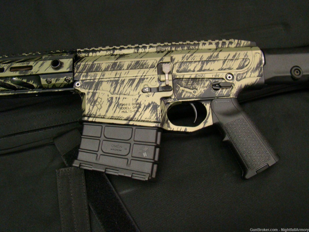 Nemo Arms Omen Watchman .300 Win Mag AR 24" TB Rifle 14rd Camo OMENW-G324CF-img-16