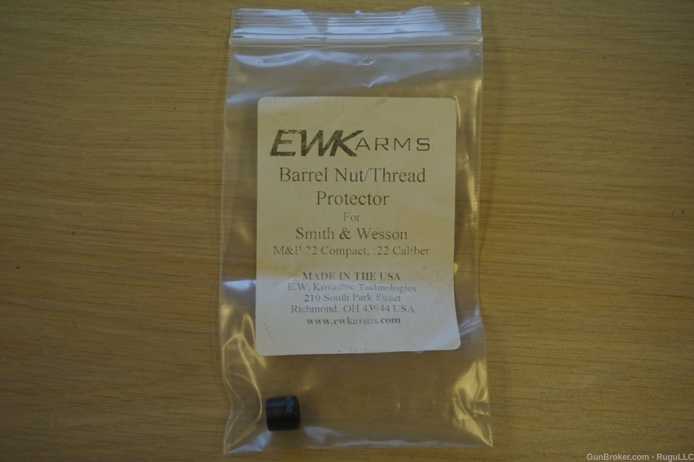 EWK Arms M&P 22 thread protector and bushing-img-0