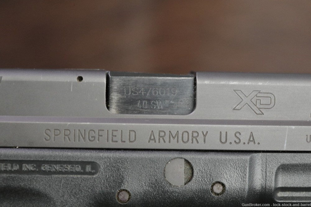 Springfield XD-40 XTREME DUTY XD9102LE .40 S&W 4" Semi Auto Pistol, Box-img-12