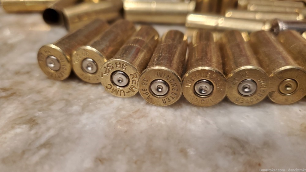 250 count 38 Special Brass - Mixed stmp - brass and nickel - $10.40 shipped-img-1