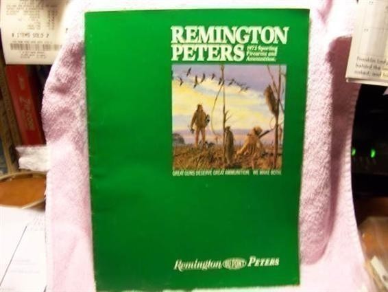 1972 Remington Peters Sporting Arms Catalog-img-0