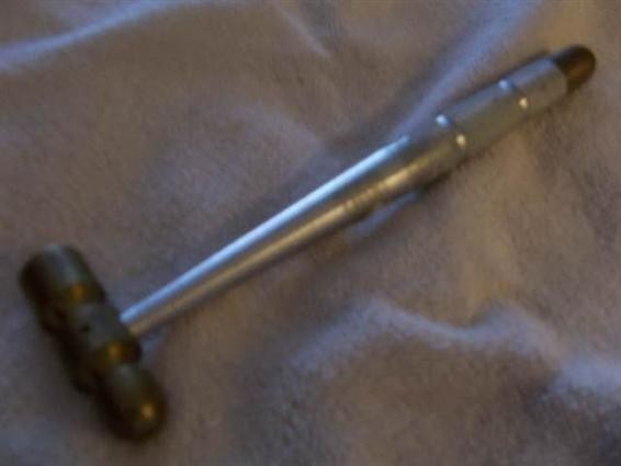 Custom Made Hammer with Brass Head--img-1