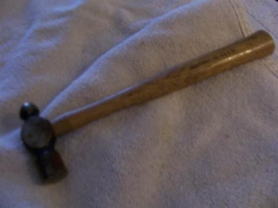 Early Craftsman Ball Peen Machinists Hammer-#5-img-0