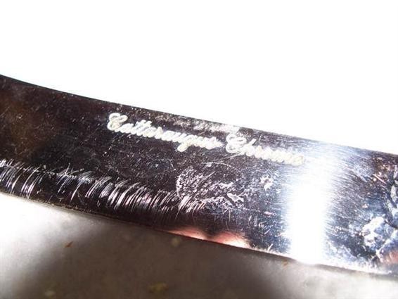 Cattauragus Chrome Butcher Knife-11 1/2"-img-3