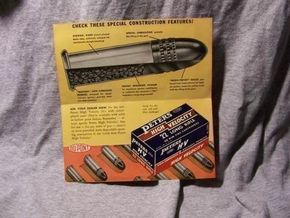 1947 Peter`s .22 Target Ammo Brochure 22-img-2