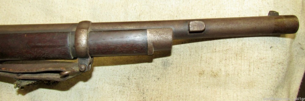 British 1862 Dated 2 Band Snider Enfield Rifle With Arabic Coins-img-22