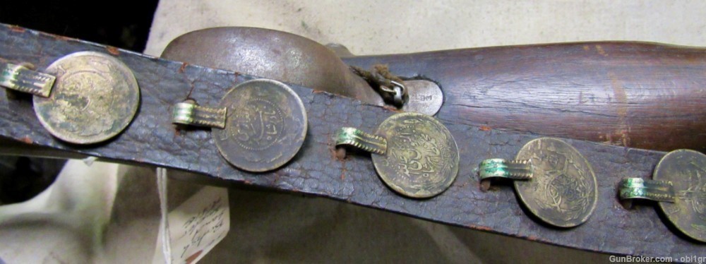 British 1862 Dated 2 Band Snider Enfield Rifle With Arabic Coins-img-39