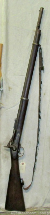 British 1862 Dated 2 Band Snider Enfield Rifle With Arabic Coins-img-0