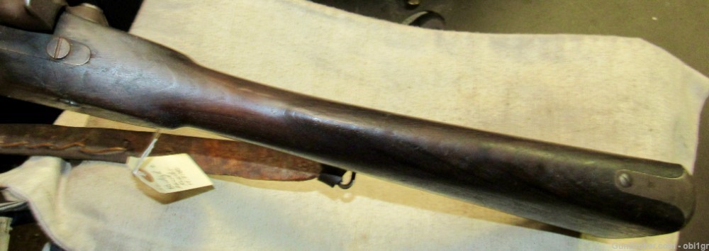 British 1862 Dated 2 Band Snider Enfield Rifle With Arabic Coins-img-26