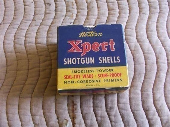 WESTERN EXPERT 12 Guage Shot shell -[Empty Box]--img-0