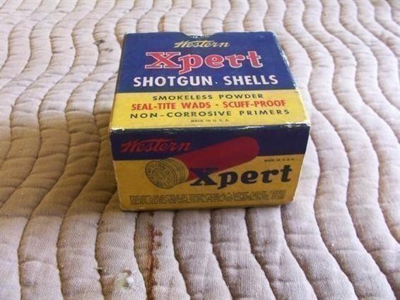 WESTERN EXPERT 12 Guage Shot shell -[Empty Box]--img-1