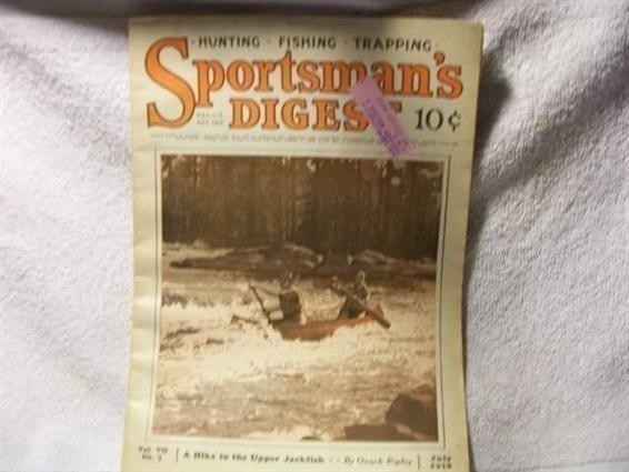 Sportsman`s Digest - July 1928 - 10 Cents-img-0
