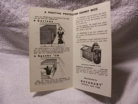 Havahart -Ketch-all Mouse Trap-Brochure-img-1